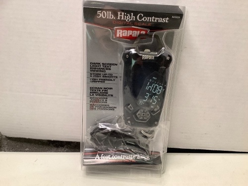 50lb High Contrast Digital Scale, Ecommerce Return - Lot 778