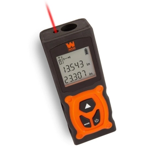 130-Feet Laser Distance Measure with Backlit Screen - Lot 95