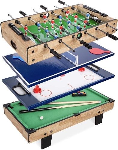BCP SKY 5163   4 in  1 Multi Game Table Childrens, Combination Arcade Set ,For Home Play Set  - Lot 166