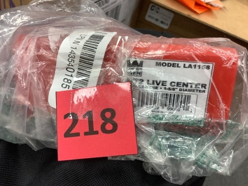 1-5/8-Inch MT2 Tailstock Live Center for Wood Lathes - Lot 218