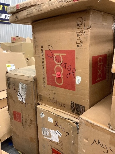 Pallet of Salvage, Presorted Items May Be Broken, Damaged, or Have Missing Pieces - Lot 251