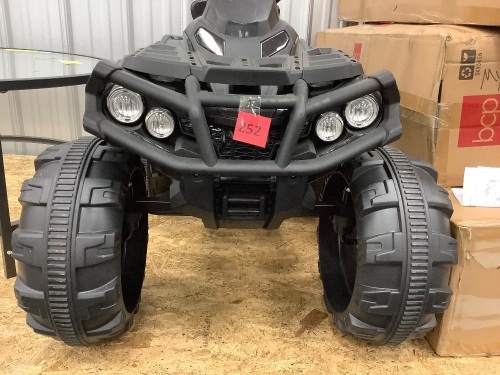 12V Kids Ride-On 4-Wheeler Quad ATV Car w/ 3.7mph Max, Bluetooth, Headlights - Lot 252