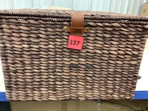 Water Hyacinth Basket - Lot 337