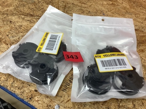Lot of (2) String Trimmer Replacement Spool with 30 Feet of .065 Line, Three Pack - Lot 343