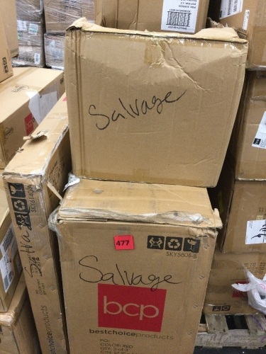 Pallet of Salvage, Presorted Items May Be Broken, Damaged, or Have Missing Pieces - Lot 477
