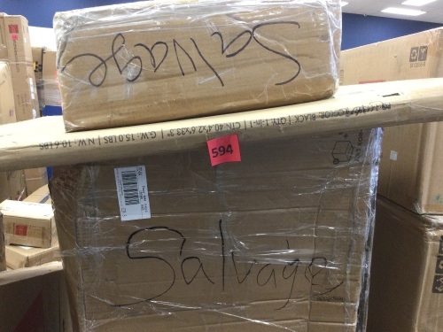 Lot of (4) Salvage Pallet; Items Will Be Damaged, Broken or Have Missing Pieces - Lot 594