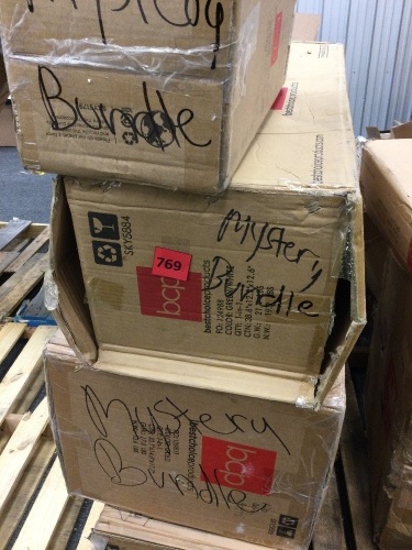 Lot of (4) BCP Mystery Bundle - Lot 769