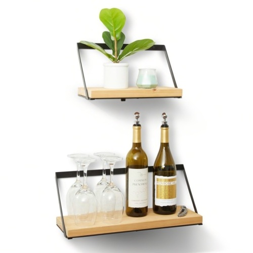 Set of (2) Addison Floating Shelves - Lot 1483