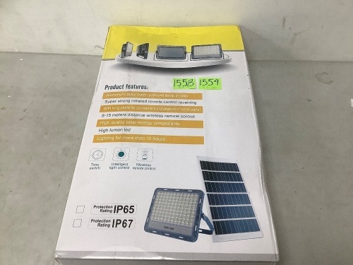 Solar Street Light - Lot 1558
