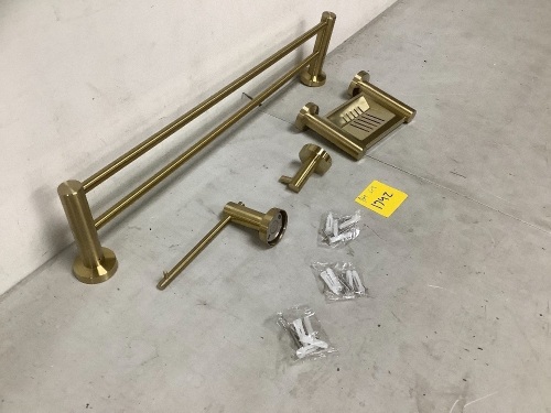 Bathroom Lavatory Towel Rack Set - Lot 1742