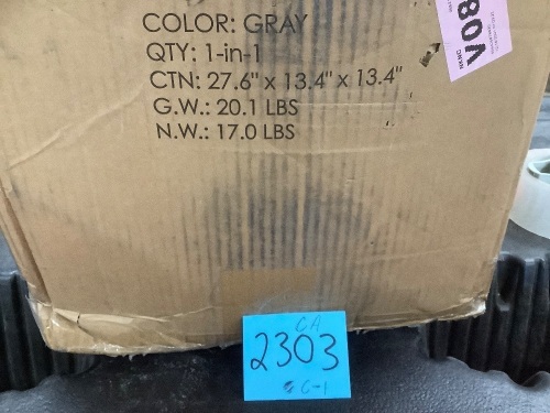Folding Portable Mattress Topper w/ Plush Foam - 4in, Full - Lot 2303