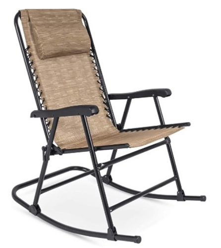 Outdoor Folding Rocking Chair, Appears New - Lot 26
