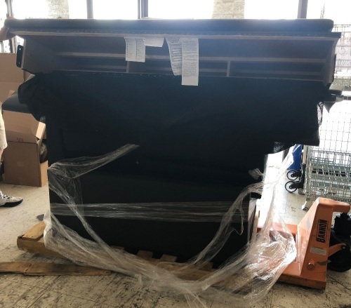 Salvage Couch, Incomplete, May Be Missing Hardware, Cushions Included, SOLD AS IS - Lot 49