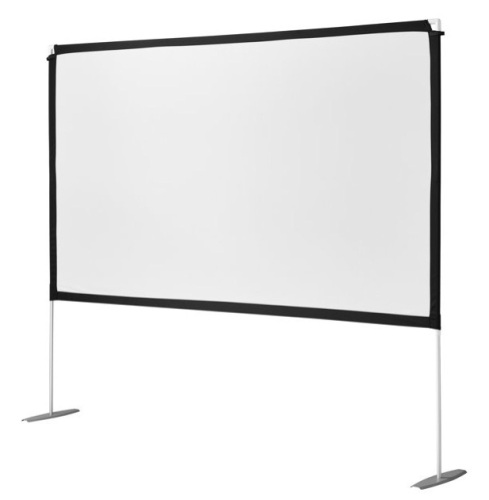 onn. 100" Portable Indoor/Outdoor Projection Screen, E-Comm Return - Lot 51