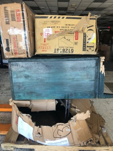Salvage Pallet of Mixed/Incomplete or Damaged Furniture Items, SOLD AS IS - Lot 53