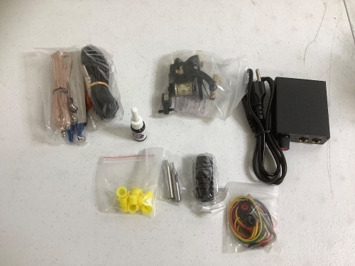 Tattoo Supply Kit, Powers Up, Appears New - Lot 70