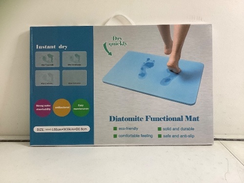 Diatomite Bath Mat, New - Lot 81