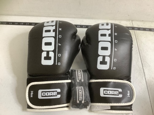 Core Boxing Gloves, Appears New - Lot 91