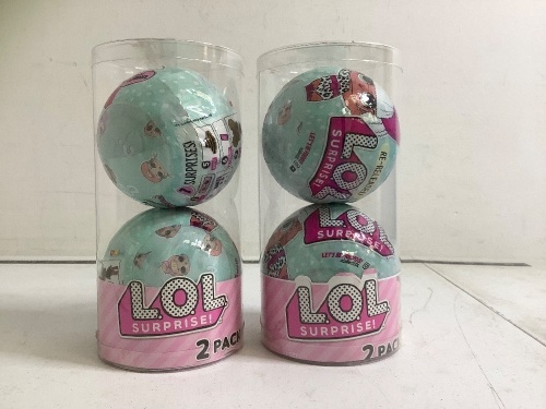 Lot of (4) LOL Surprise Balls, New - Lot 94