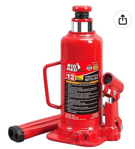 Hydraulic Welded Bottle Jack, Appears New - Lot 118