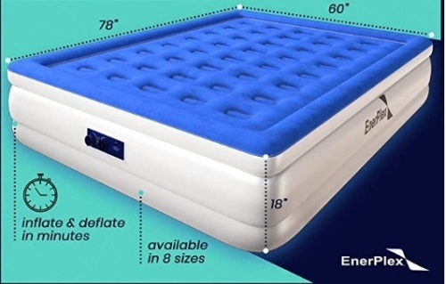 Enerplex Queen Double High Airbed, Appears New - Lot 124