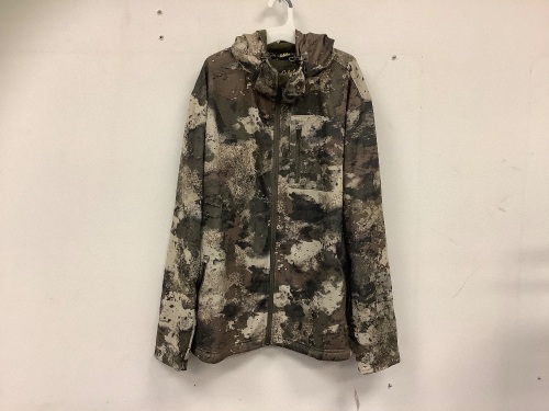 Mens Zip Up Jacket, 2XL, New - Lot 132