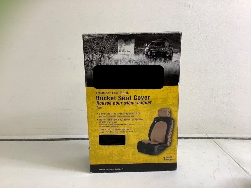 Bucket Seat Cover, E-Commerce Return - Lot 143