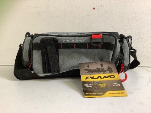 Plano Fishing Supplies Bag w/ Tackle Boxes, Appears New - Lot 233