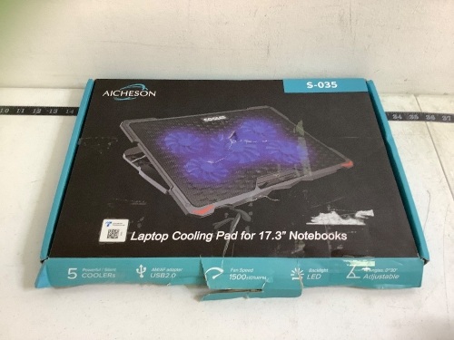 Laptop Cooling Pad, Appears New - Lot 235