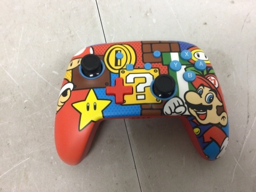 Super Mario Wireless Controler for Nintendo Switch, E-Commerce Return, Untested - Lot 247
