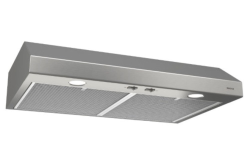 Glacier 36-Inch 300 Max Blower CFM 5 Sones Stainless Steel Range Hood, E-Comm Return - Lot 248