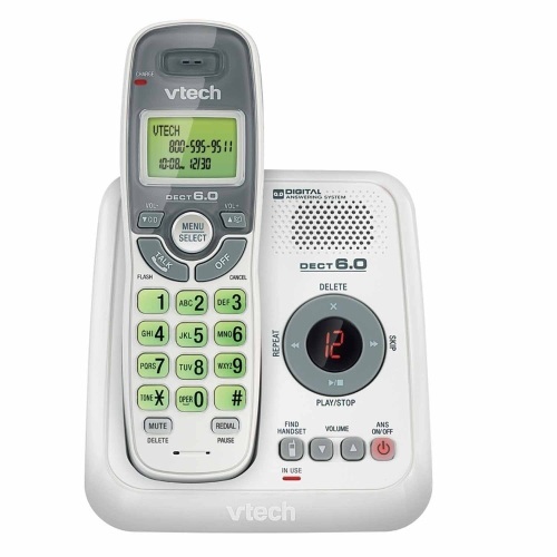 Vtech CS6124 Cordless Digital Answering System, Appears New, Powers Up - Lot 249