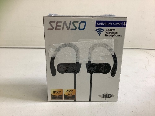 Senso Sport Wireless Headphones, New - Lot 275
