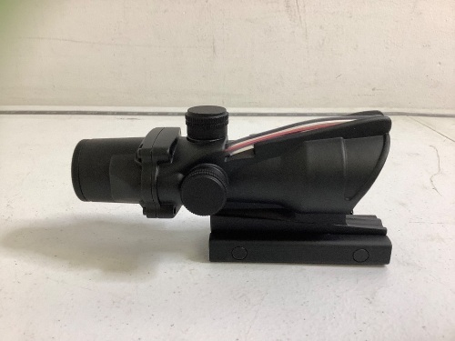 Red Fiber Riflescope, E-Commerce Return - Lot 304
