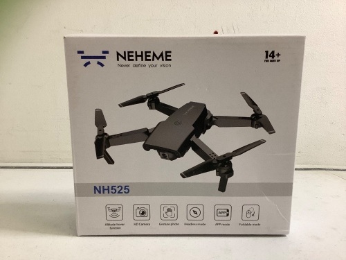 Neheme Drone, No Propellers, Powers Up, Appears New - Lot 314