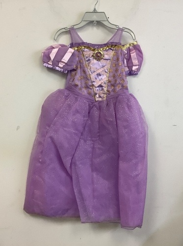 Little Girls Disney Play Dress, Size 7/8, New - Lot 341