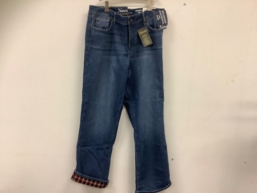 Natural Reflections Womens Jeans, Size 16, Appears New - Lot 342