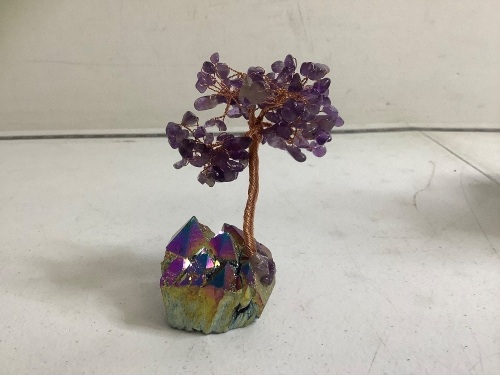 Decorative Gemstone Tree, Appears New - Lot 345
