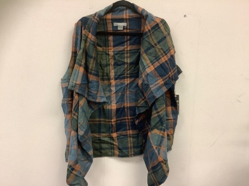 Natural Reflections Womens Plaid Vest, 1X, Appears New - Lot 369