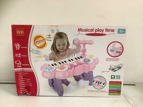 Kid's Musical Play Station, New - Lot 396