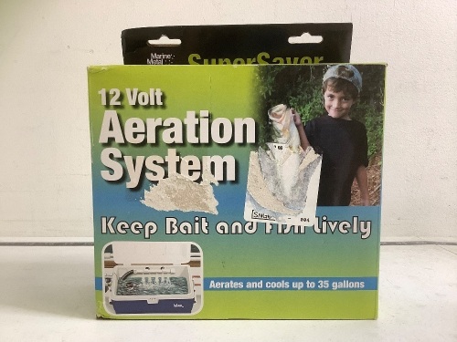 12V Aeration System, Appears New - Lot 473