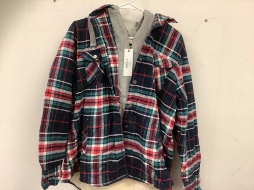 Natural Reflections Womens Flannel Jacket, XL, E-Comm Return - Lot 588