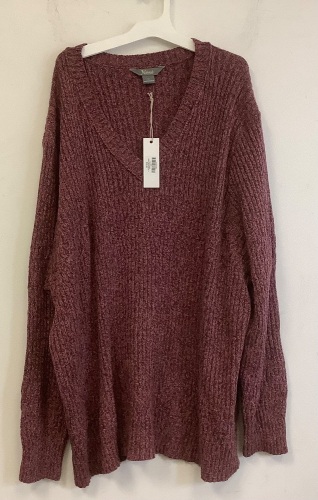 Women's Natural Reflections Sweater, 3X, E-Commerce Return - Lot 630