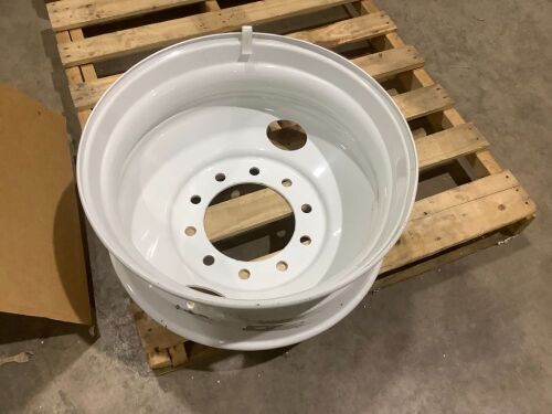 25" White Wheel  - Lot 83