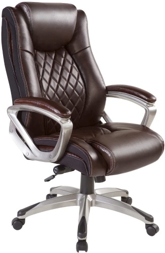 Bowthy Big and Tall Office Chair with Adjustable Lumbar Support High Back - Lot 93