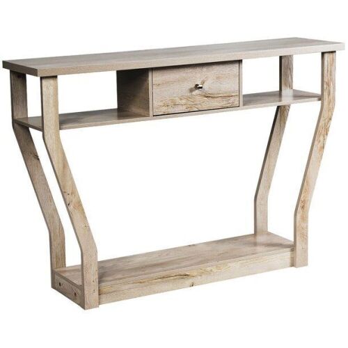 Modern 47 in. Wood Console Table with Drawer - Lot 103