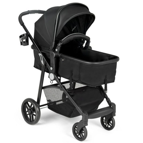 2-in-1 Foldable Pushchair Newborn Infant Baby Stroller  - Lot 108