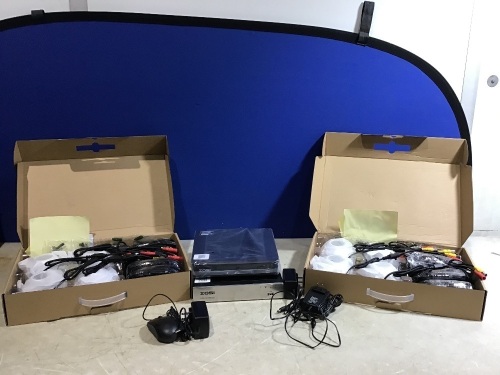 Lot of ZOSI Security Cameras and Network Video Recorders - 1 NVR is Broken - Lot 181