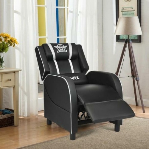 Massage Racing Gaming Single Recliner Chair  - Lot 189