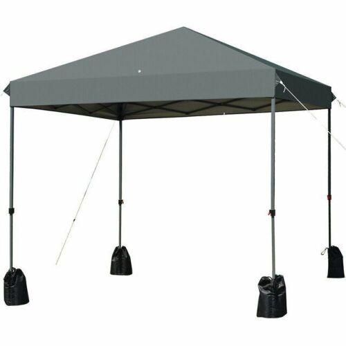 8'x8' Outdoor Pop Up Canopy Tent w/Roller Bag - Lot 224